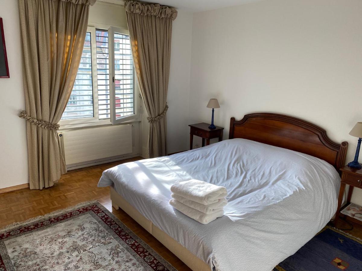 Geneve, Plein Centre,Belle Vue Lac, Splendide Et Grand Appartement Kültér fotó