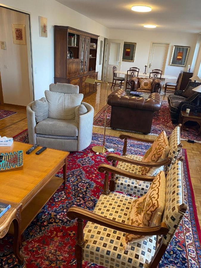 Geneve, Plein Centre,Belle Vue Lac, Splendide Et Grand Appartement Kültér fotó